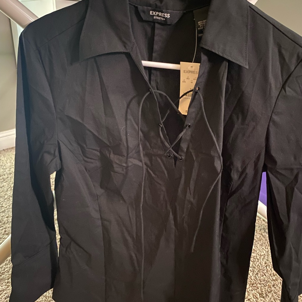 Black Express blouse